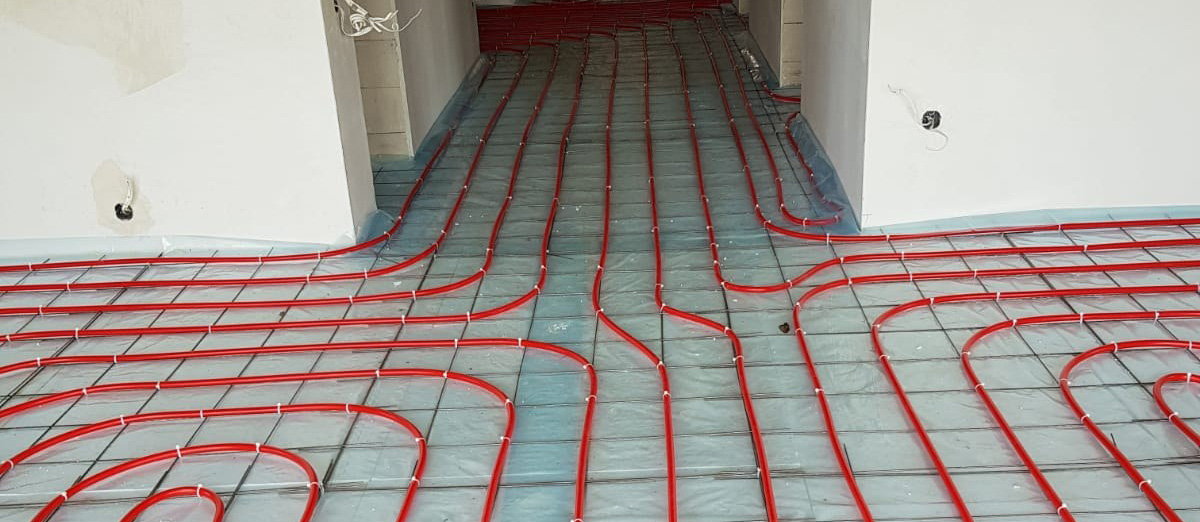 Šildomų grindų įrengimas